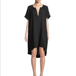ATM black gauze dress size medium
